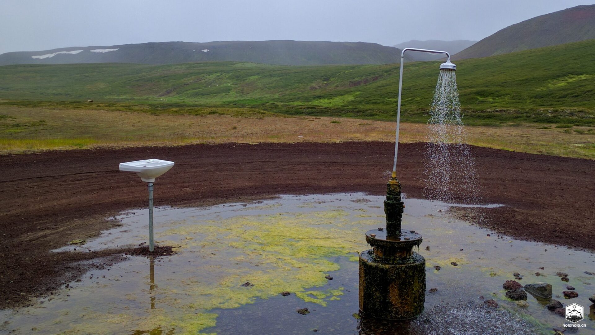 Hot Pots in Island Karte und eigene Favoriten Holoholo