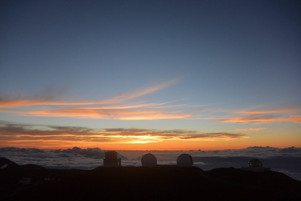 Sunset at Mauna Kea