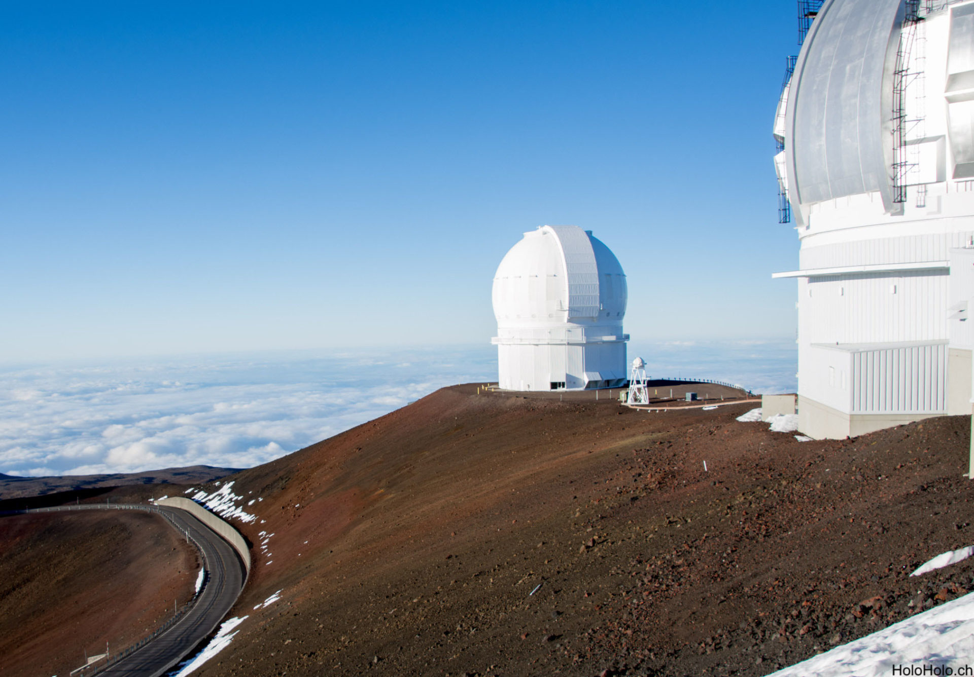 Teleskop auf dem Mauna Kea Hawaii
