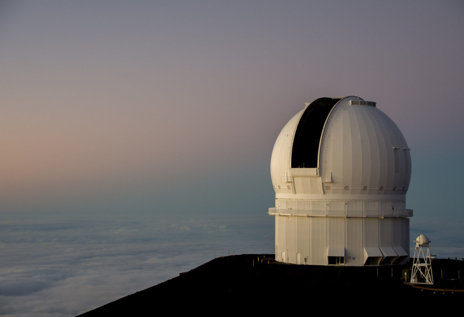 Teleskop auf dem Mauna Kea Hawaii