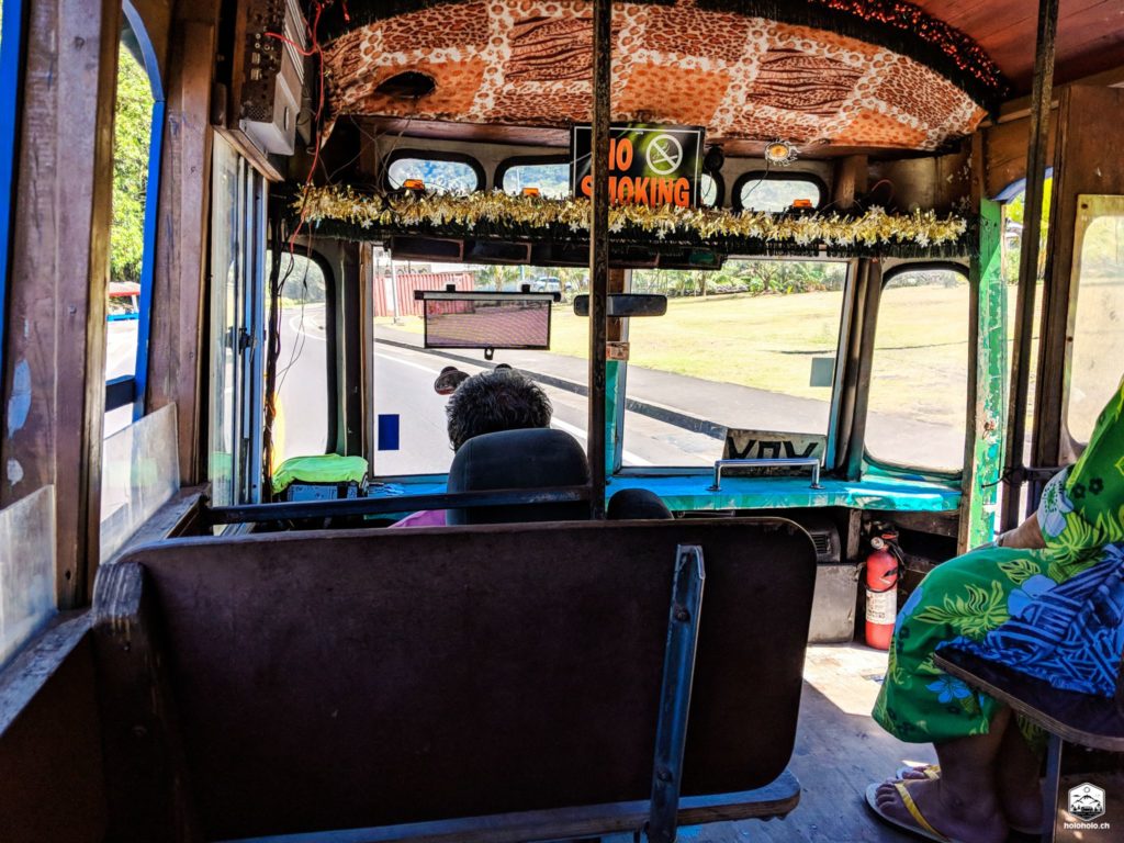 Bus in Amerikanisch Samoa