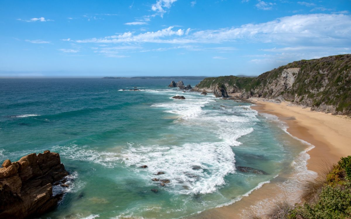 Der Strand beim Horse Head Rock