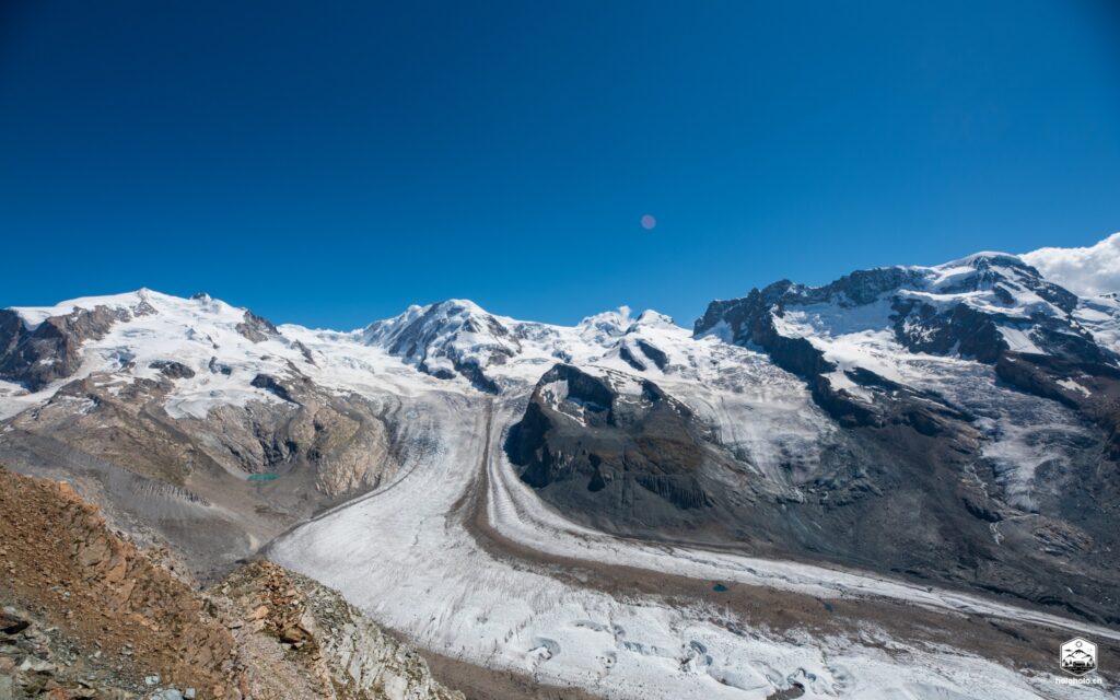 Gletscher Aussicht vom Gornergrat