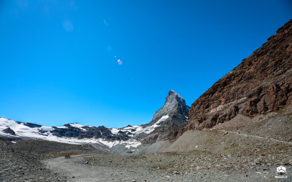 Beginn des Matterhorn Glacier Trail