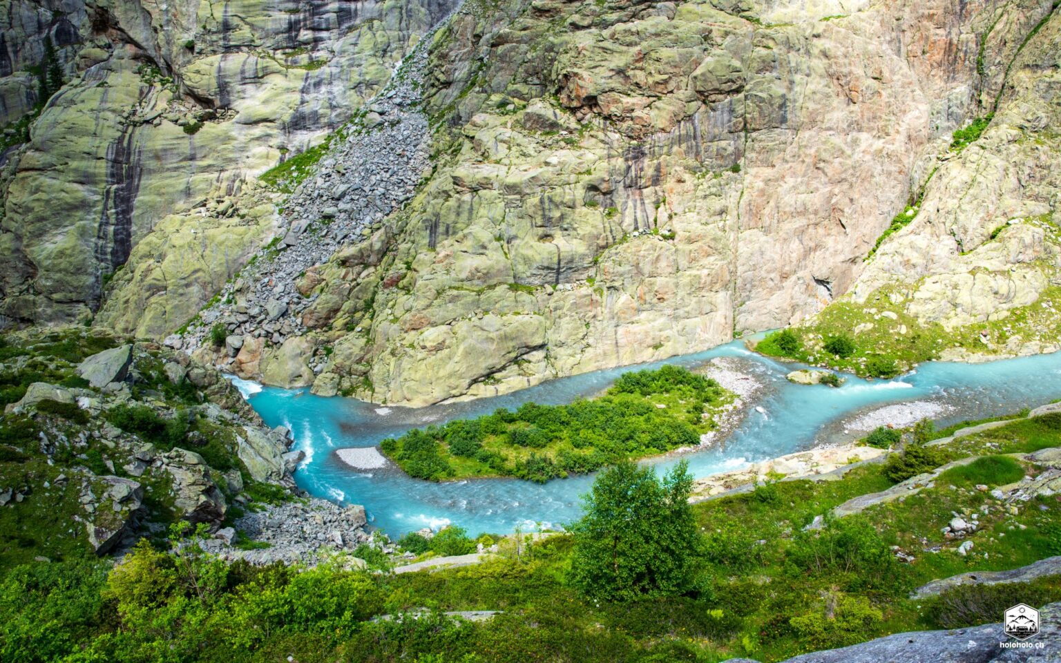 Triftbahn Wanderung zur Triftbrücke in der Grimselwelt – Holoholo