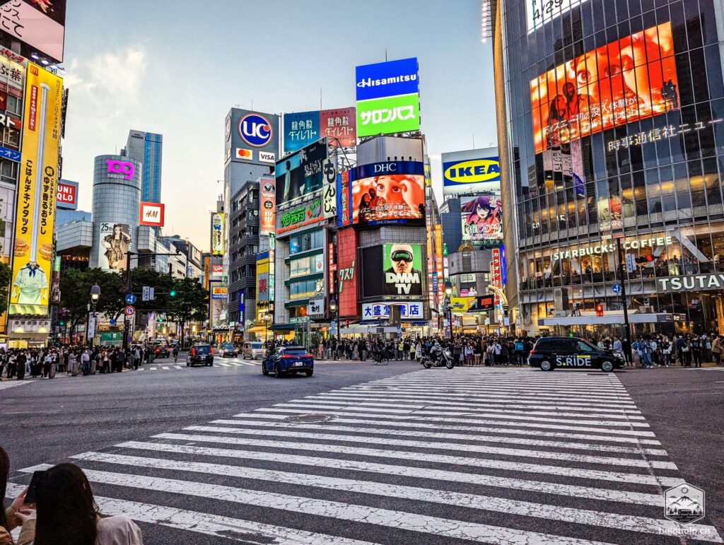 Shibuya Scramble Crossing