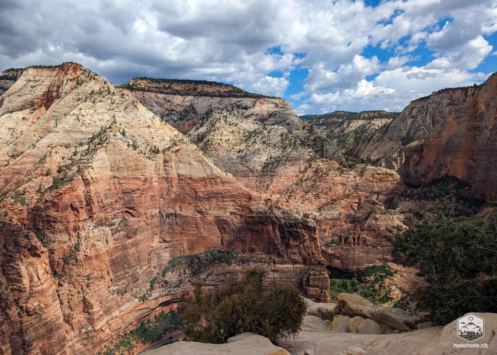Rote Felsen im Zion National Park