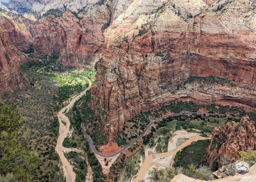 Angel’s Landing. Der Ausblick