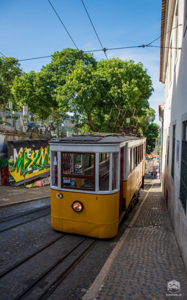 Gelbes Tram