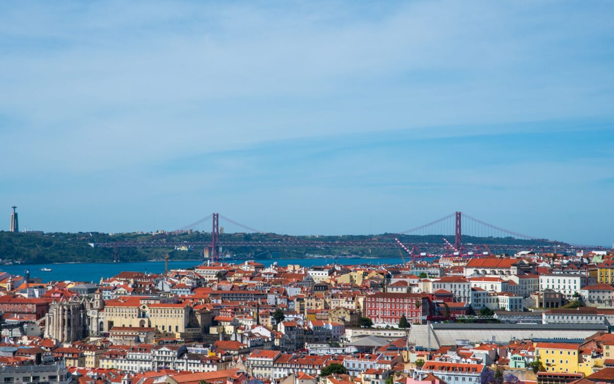 Ausblick auf die Stadt Lissabon