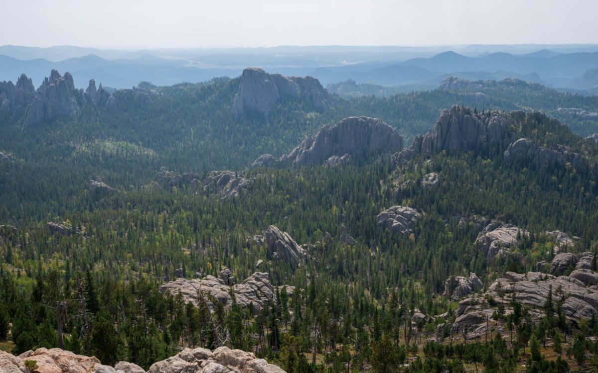 Black Elk Peak Weitsicht