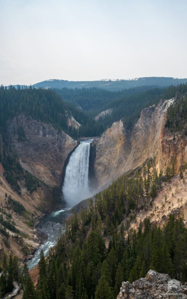Wasserfall im Yellowstone