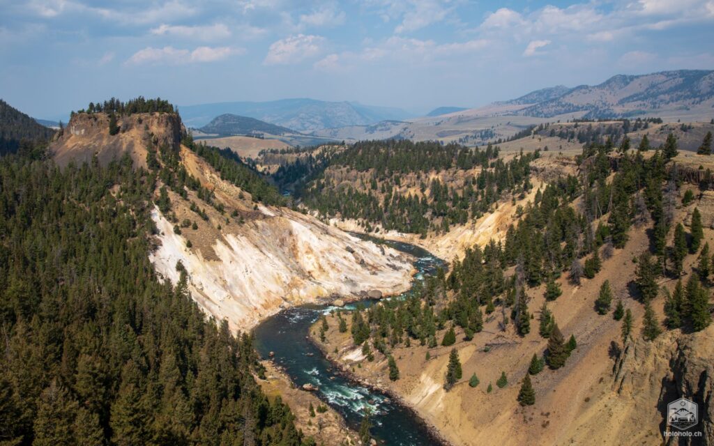 Fluss durch Yellowstone