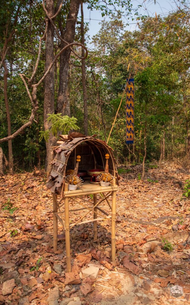 Gebetsstop am Doi Suthep